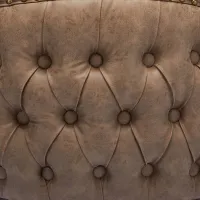 Elston Hand-tufted PU Accent Chair