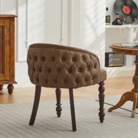 Elston Hand-tufted PU Accent Chair
