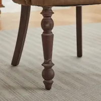 Elston Hand-tufted PU Accent Chair