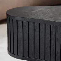 Eldon Drum-Shaped Coffee Table