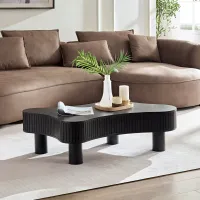Eldon Drum-Shaped Coffee Table