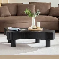 Eldon Drum-Shaped Coffee Table