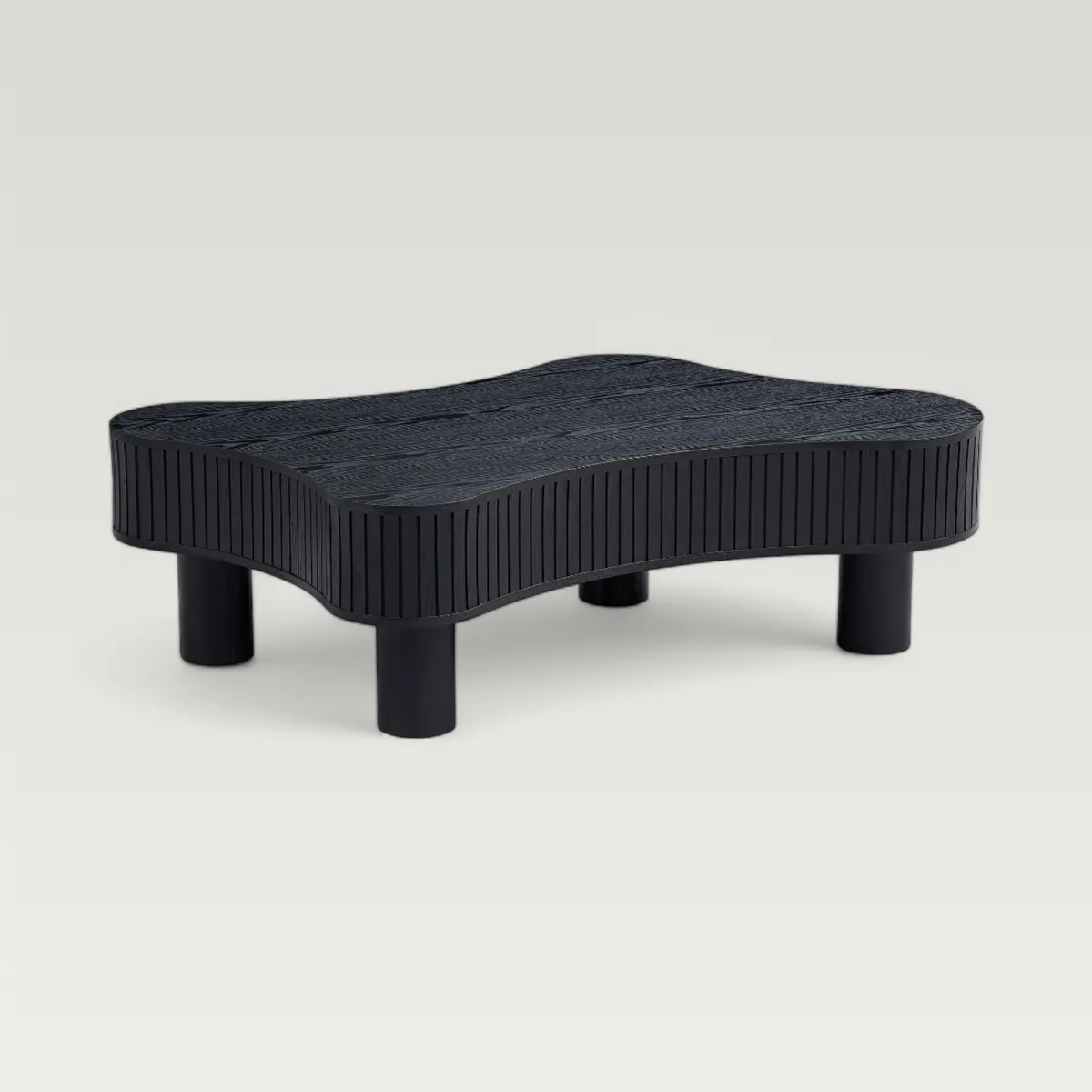 Eldon Drum-Shaped Coffee Table