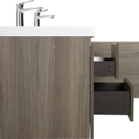 Everson Floating Bathroom Vanity with Double Sink