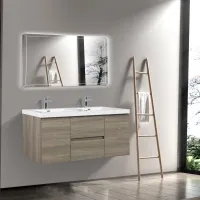 Everson Floating Bathroom Vanity with Double Sink