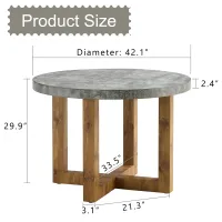 Elden Circular  Dining Table