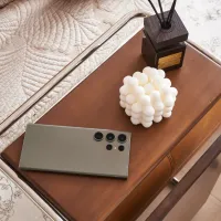 Alderwood Japanese-Inspired Side Table