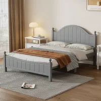 Eldon Solid-Wood Platform Bed