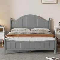 Eldon Solid-Wood Platform Bed