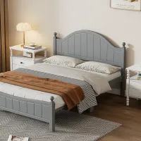 Eldon Solid-Wood Platform Bed
